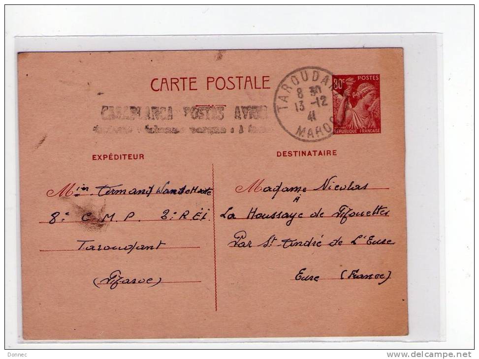 courrier Légion Taroudant